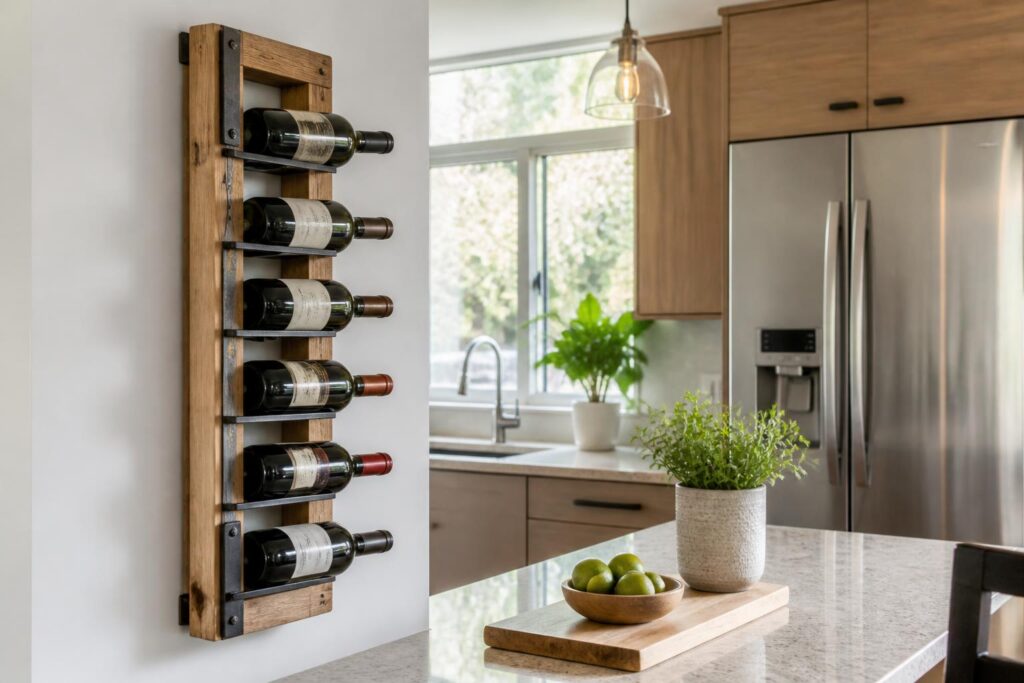 découvrez comment choisir un support bouteille de vin mural qui allie praticité et esthétique pour sublimer votre cuisine tout en optimisant l'espace.