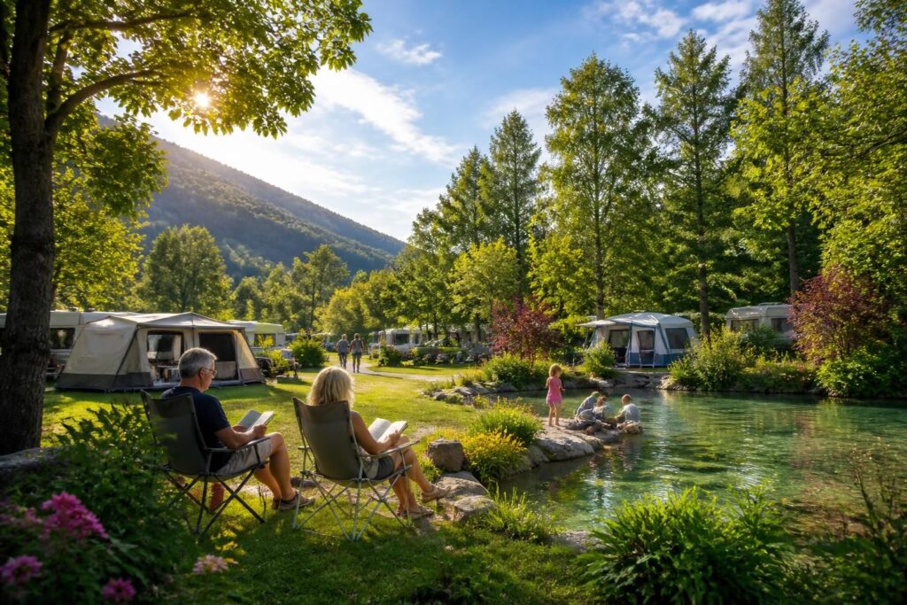 découvrez le camping élysée, un havre de paix en pleine nature, idéal pour des vacances reposantes et authentiques en toute sérénité.