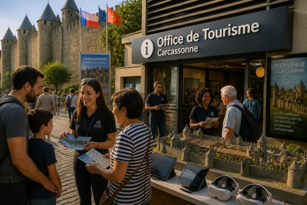 découvrez les secrets de carcassonne avec l’office de tourisme et préparez une visite inoubliable entre histoire, culture et animations uniques.