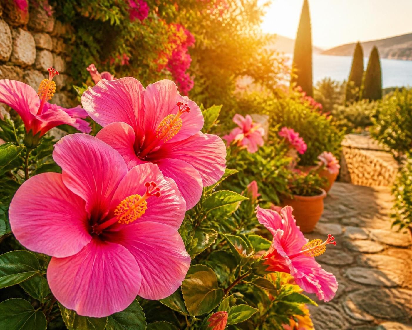 découvrez l'infusion bien-être à base d'hibiscus rose, reconnue pour ses mille vertus médicinales et ses bienfaits naturels pour la santé.