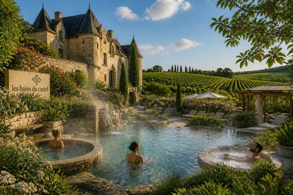découvrez les bains du castel, une escapade bien-être unique au cœur du terroir français, alliant relaxation, soins traditionnels et ambiance authentique pour une expérience revitalisante.