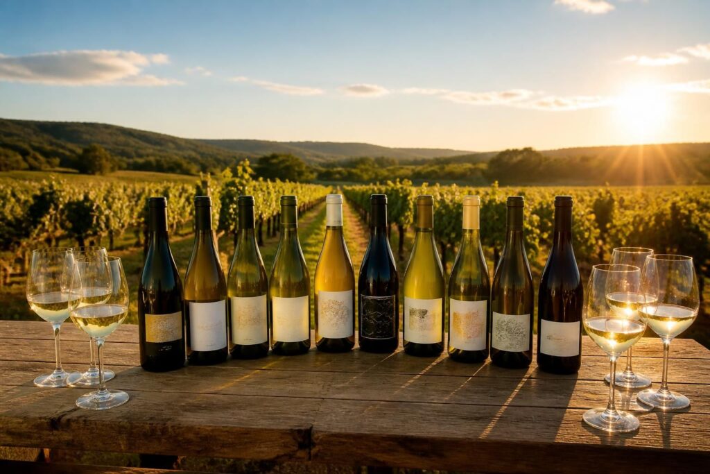 découvrez notre sélection des 10 meilleurs vins blancs qui raviront les amateurs de terroir grâce à leurs crus authentiques et savoureux.