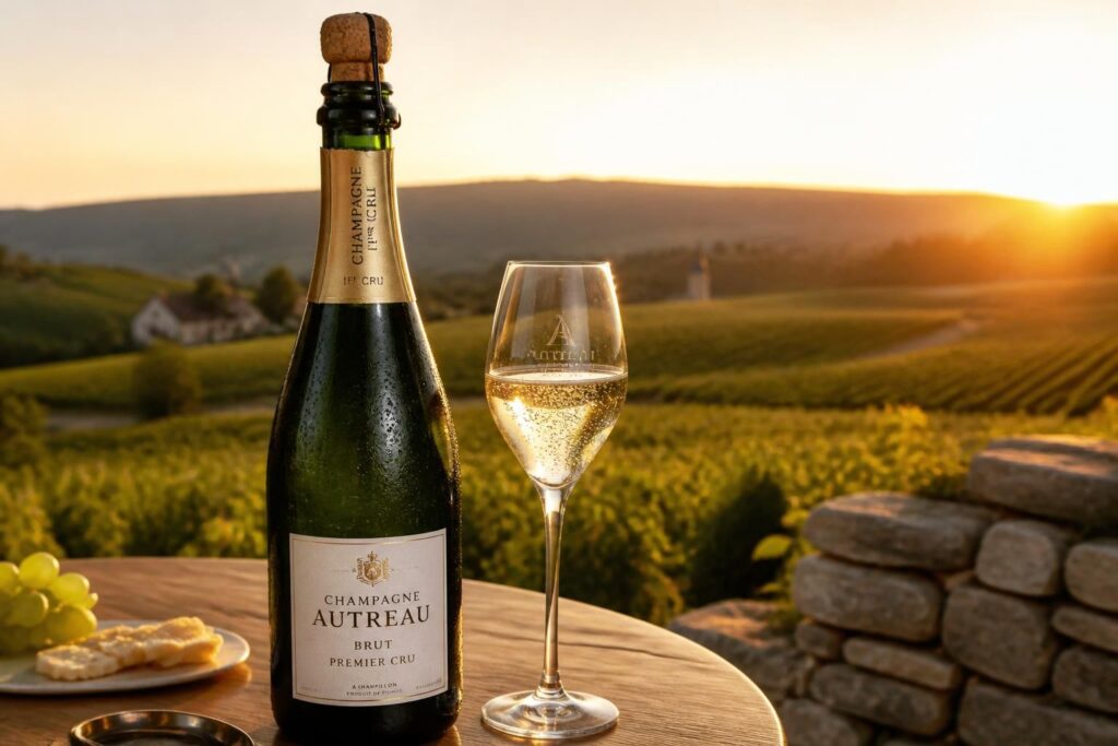 découvrez le champagne autreau brut premier cru, une expression raffinée d'un terroir d'exception, alliant élégance et finesse pour des moments inoubliables.