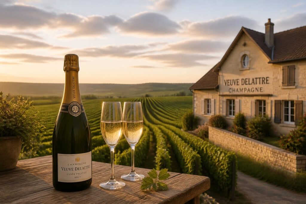 découvrez la signature unique du champagne veuve delattre, reflet authentique du grand terroir champenois et de son savoir-faire d'exception.