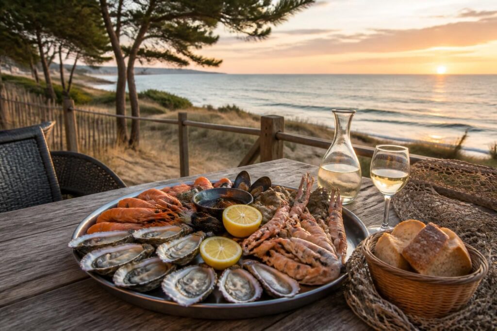 découvrez les meilleurs endroits à faute-sur-mer pour savourer des fruits de mer frais, tout en profitant d'une vue imprenable sur l'océan.