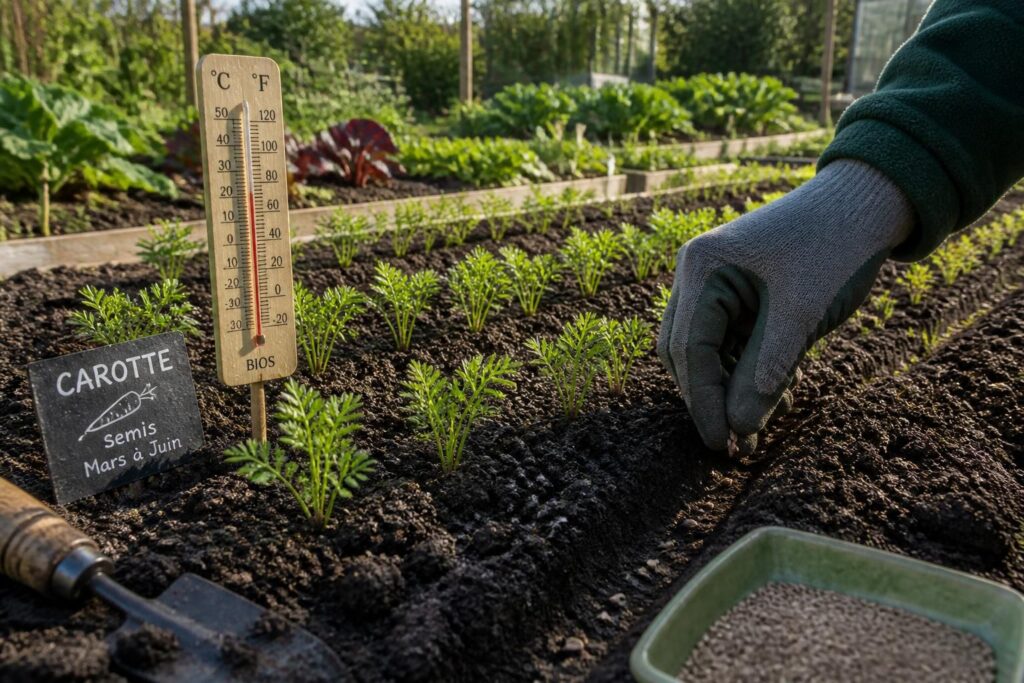 découvrez s'il est encore possible de semer des carottes aujourd'hui sans risquer d'endommager votre récolte. conseils pratiques pour réussir votre potager.
