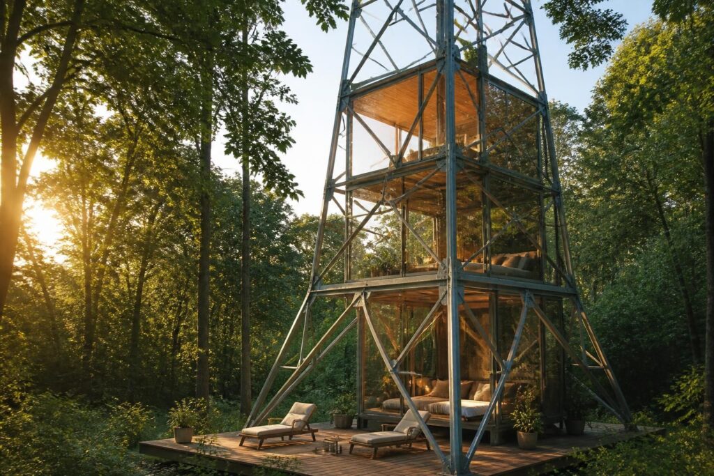 découvrez le pylone camping, un hébergement insolite idéal pour se reconnecter avec la nature et vivre une expérience unique en plein air.