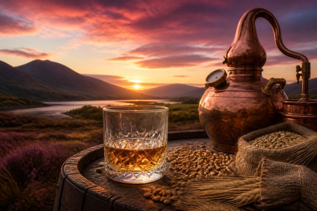découvrez ma part des anges, un whisky d'exception qui capture la richesse et la magie du terroir écossais à travers chaque goutte prestigieuse.