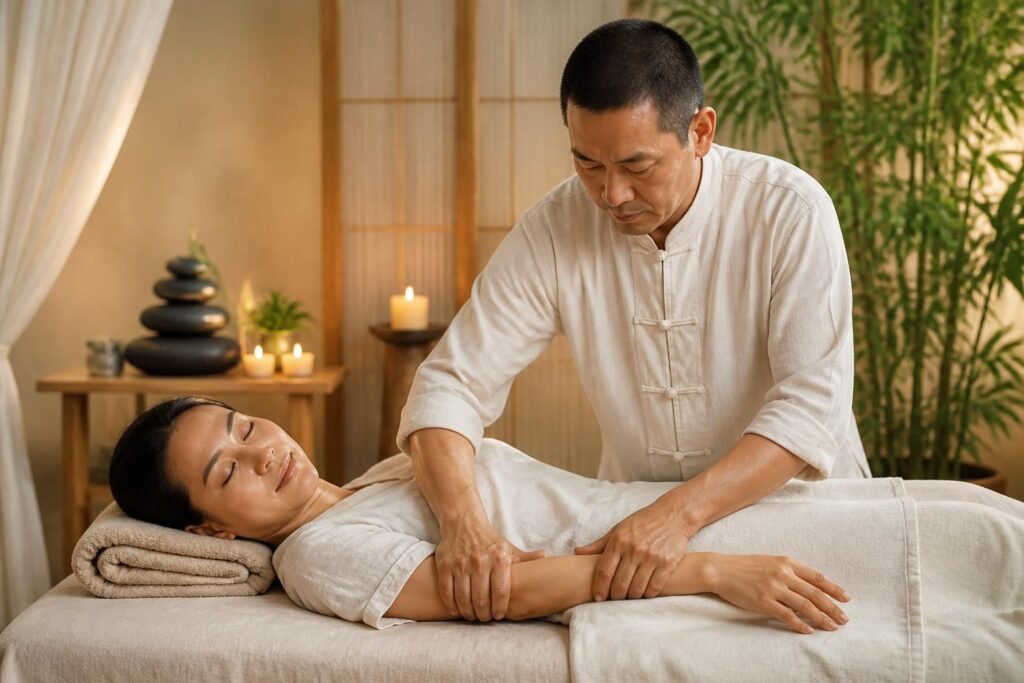 découvrez les bienfaits du massage tui na et ses effets positifs sur le corps pour améliorer votre bien-être et votre équilibre énergétique.
