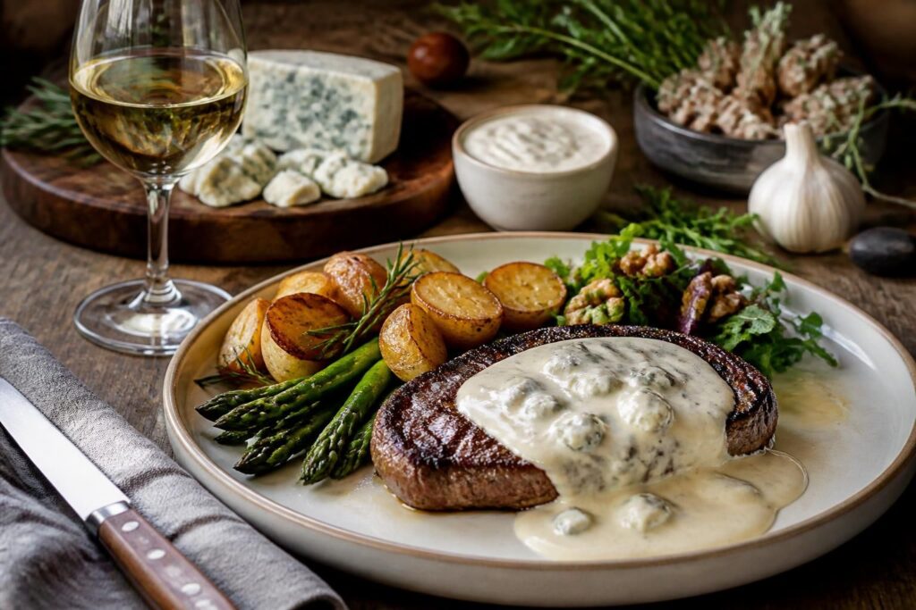 découvrez nos recettes de sauce au roquefort pour sublimer vos viandes avec des accords gourmands et savoureux.