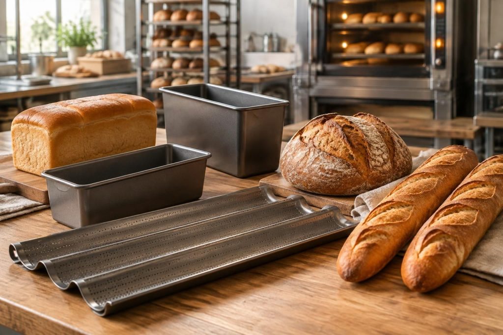 découvrez comment choisir un moule à pain professionnel adapté à vos recettes pour réussir pains et baguettes, avec une cuisson régulière et maîtrisée.